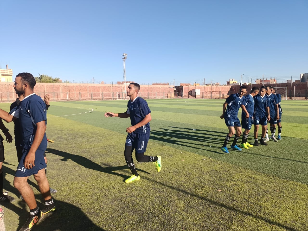 الاسبوع الرابع للمجموعة الثانية في دوري مراكز الشباب بالوادي الجديد