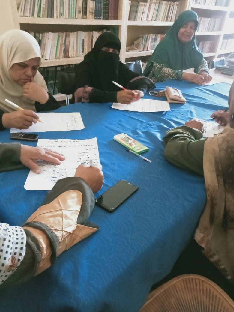 تنظيم مسابقة ثقافية في القراءة الحرة ببيت ثقافة المنيرة في الخارجة