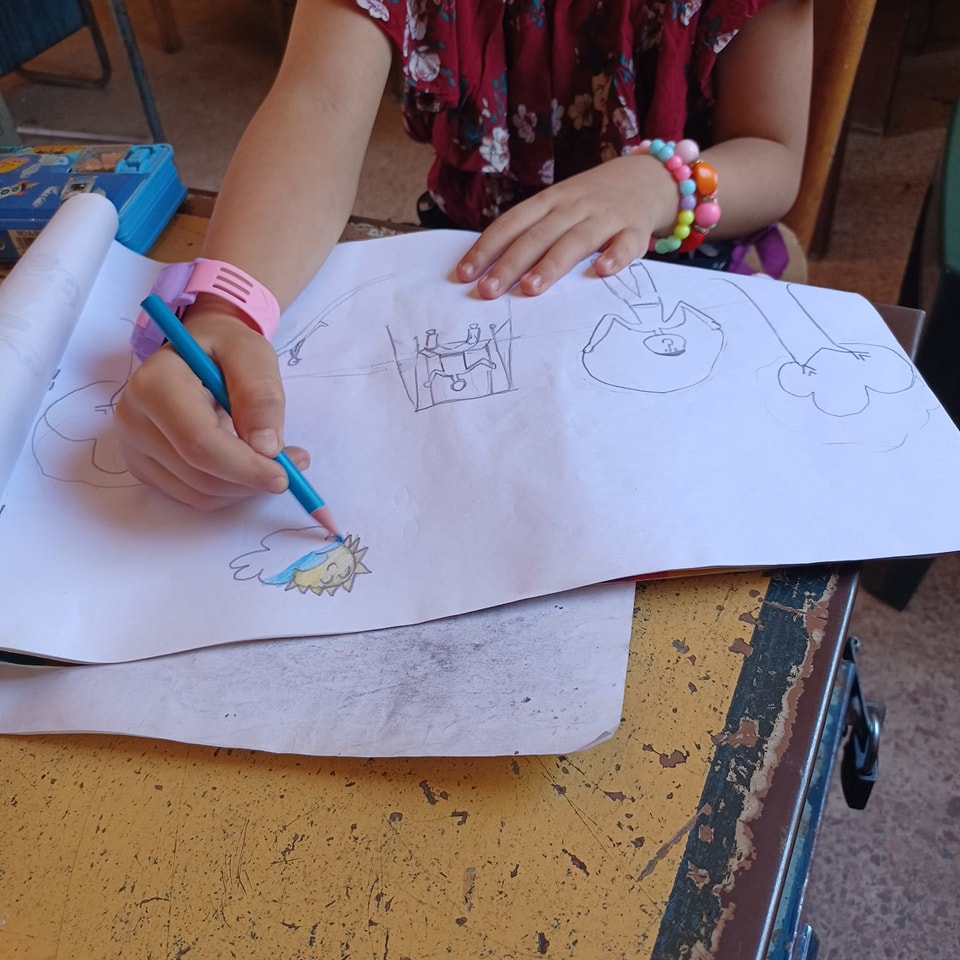 بيت ثقافة سمالوط يقيم ورشة فنية رسم وتلوين