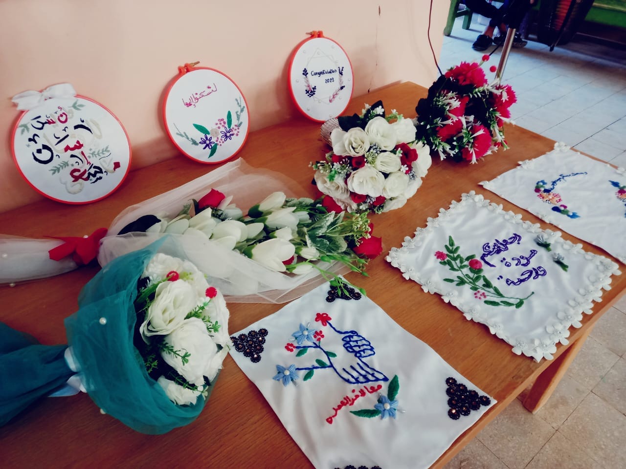 بدء فعاليات معرض تسويق منتجات الشباب الحرفية والتراثية بمركز شباب المعصرة بالوادي