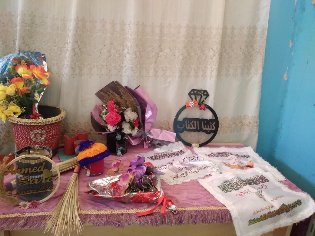 فعاليات معرض تسويق منتجات الشباب الحرفية والتراثية في مركز شباب بولاق بالخارجة