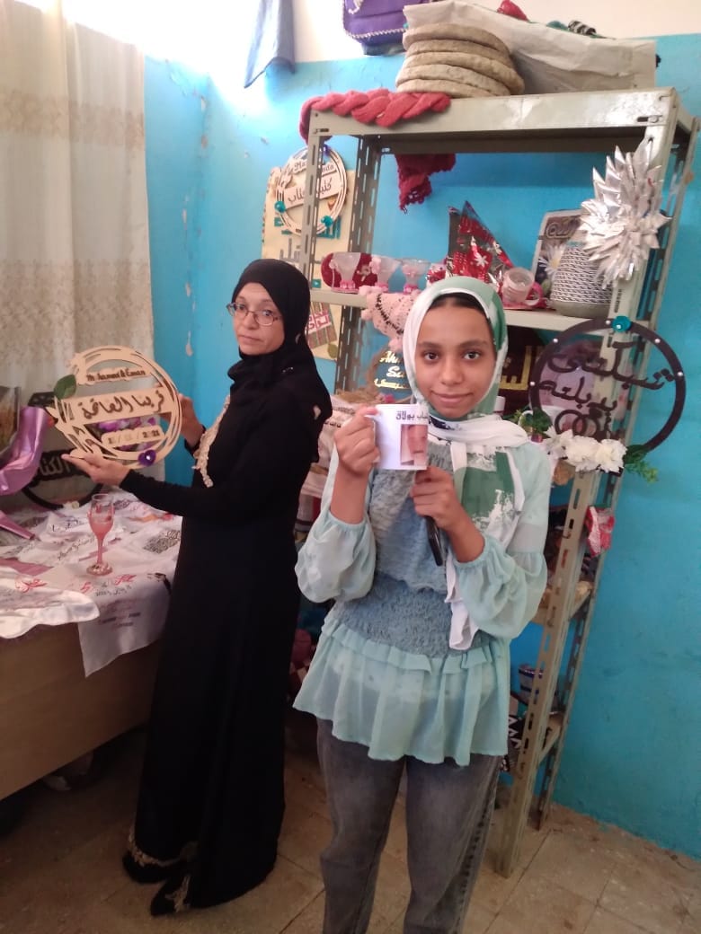 فعاليات معرض تسويق منتجات الشباب الحرفية والتراثية في مركز شباب بولاق بالخارجة