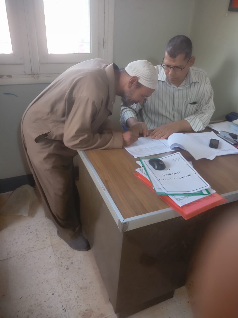 عقد الجمعية العمومية العادية في مركز شباب عين القضا والرخا بمركز الداخلة