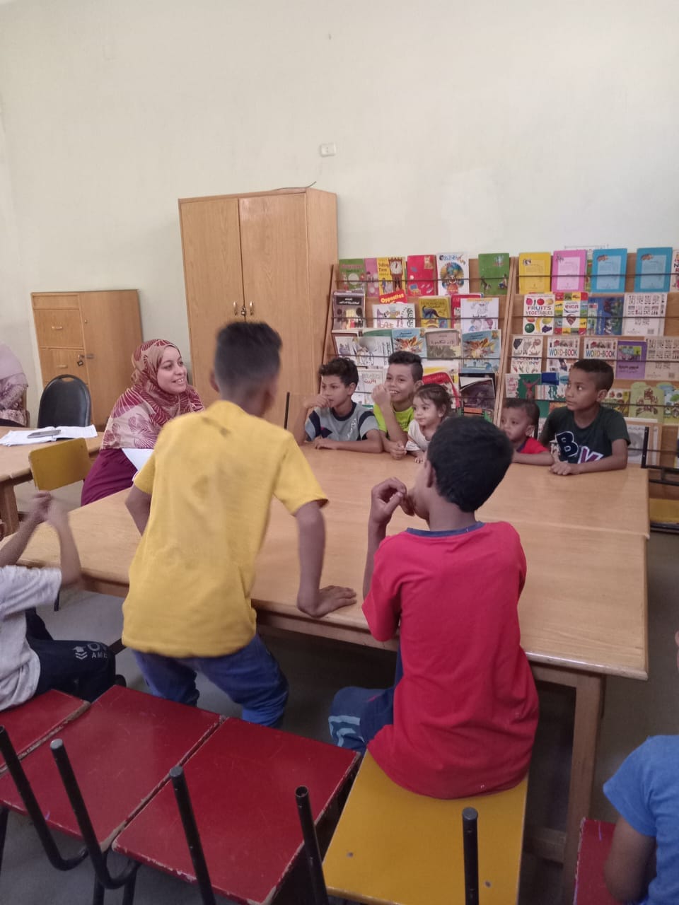 ثقافة موشا تعقد انشطة ثقافية فنية متنوعة للأطفال 