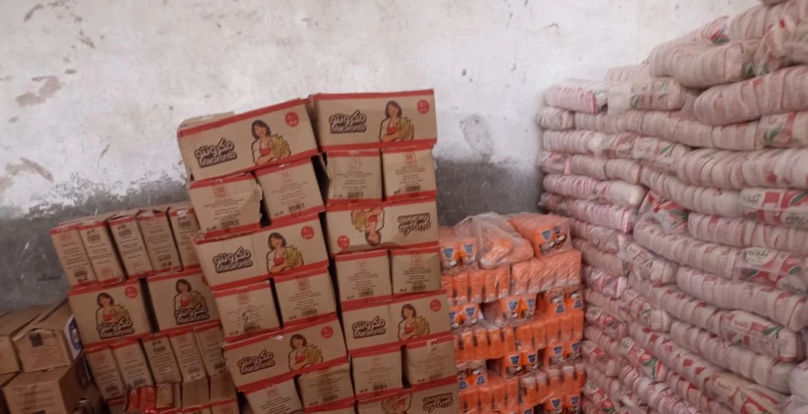 ضبط 5700 كيلو سكر و8481 زجاجة زيت تموين وسلع تموينية اخري بابوتيج