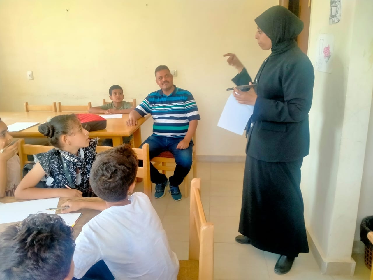 ثقافة اسيوط: تقيم  ورشة فنية للأطفال بقصر ثقافة جمال عبدالناصر ببني مر