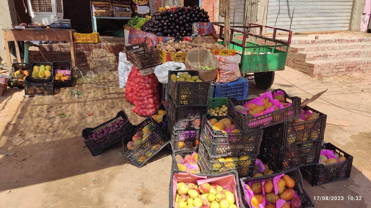 محلية الخارجة: تقيم منافذ بيع للخضر والفاكهة بأسعار مخفضة للمواطنين