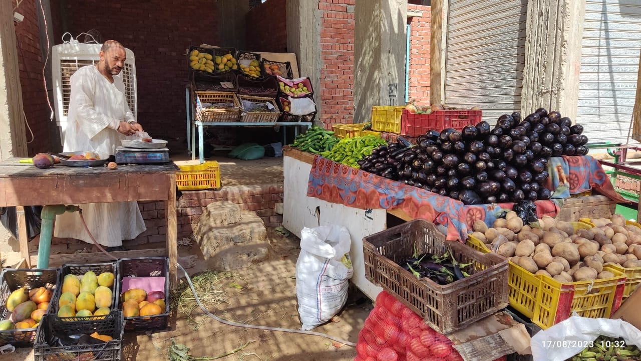 محلية الخارجة: تقيم منافذ بيع للخضر والفاكهة بأسعار مخفضة للمواطنين