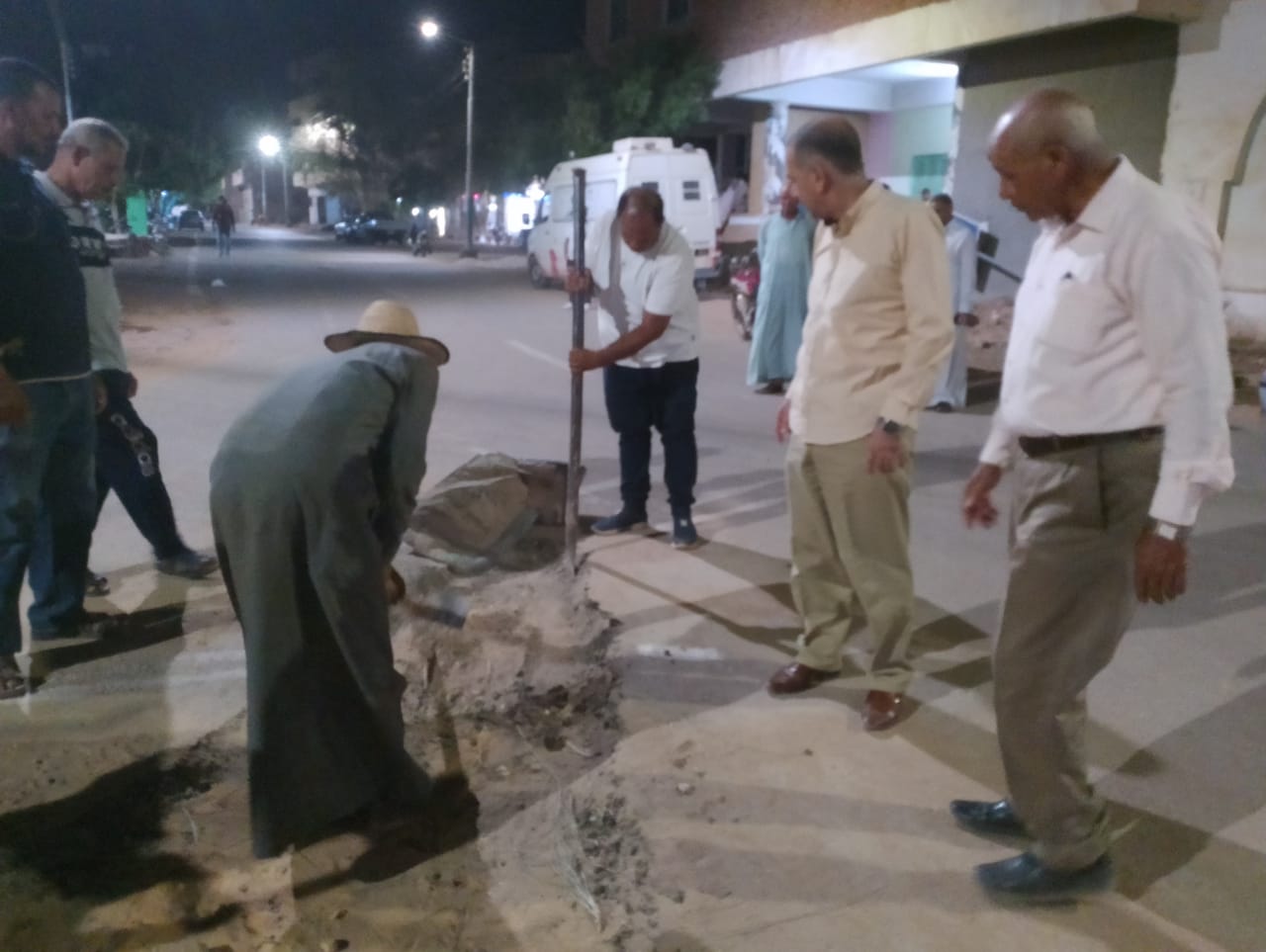 محلية الداخلة: إعادة تصميم وتعديل ميدان الشيخ محمد متولي الشعراوي بموط