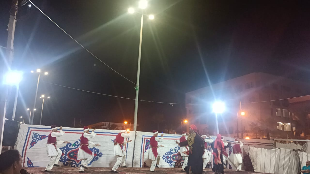 قومية الوادى الجديد تتألق بليالي ثقافتنا فى اجازتنا بدمياط