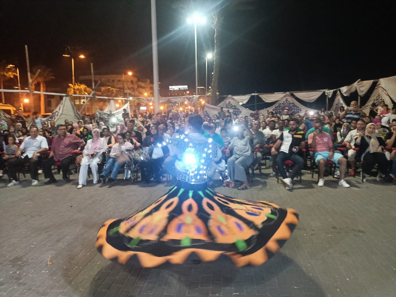 قومية الوادى الجديد تتألق بليالي ثقافتنا فى اجازتنا بدمياط