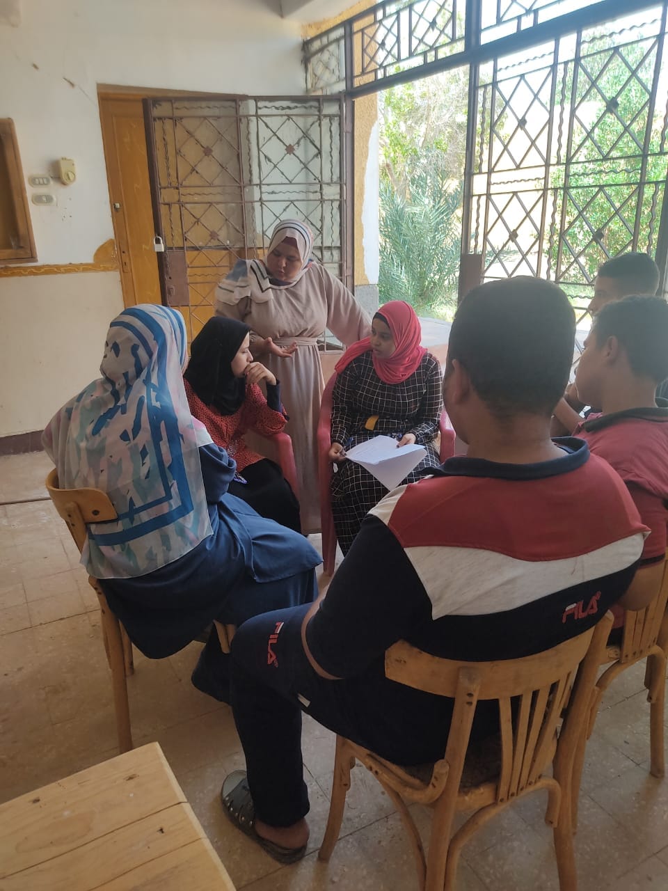 اداره تمكين الشباب بمديريه الشباب والرياضه بالوادي الجديد تنظم مبادرة 