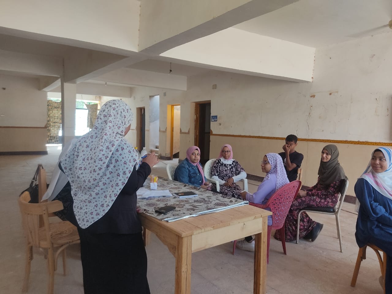 اداره تمكين الشباب بمديريه الشباب والرياضه بالوادي الجديد تنظم مبادرة 