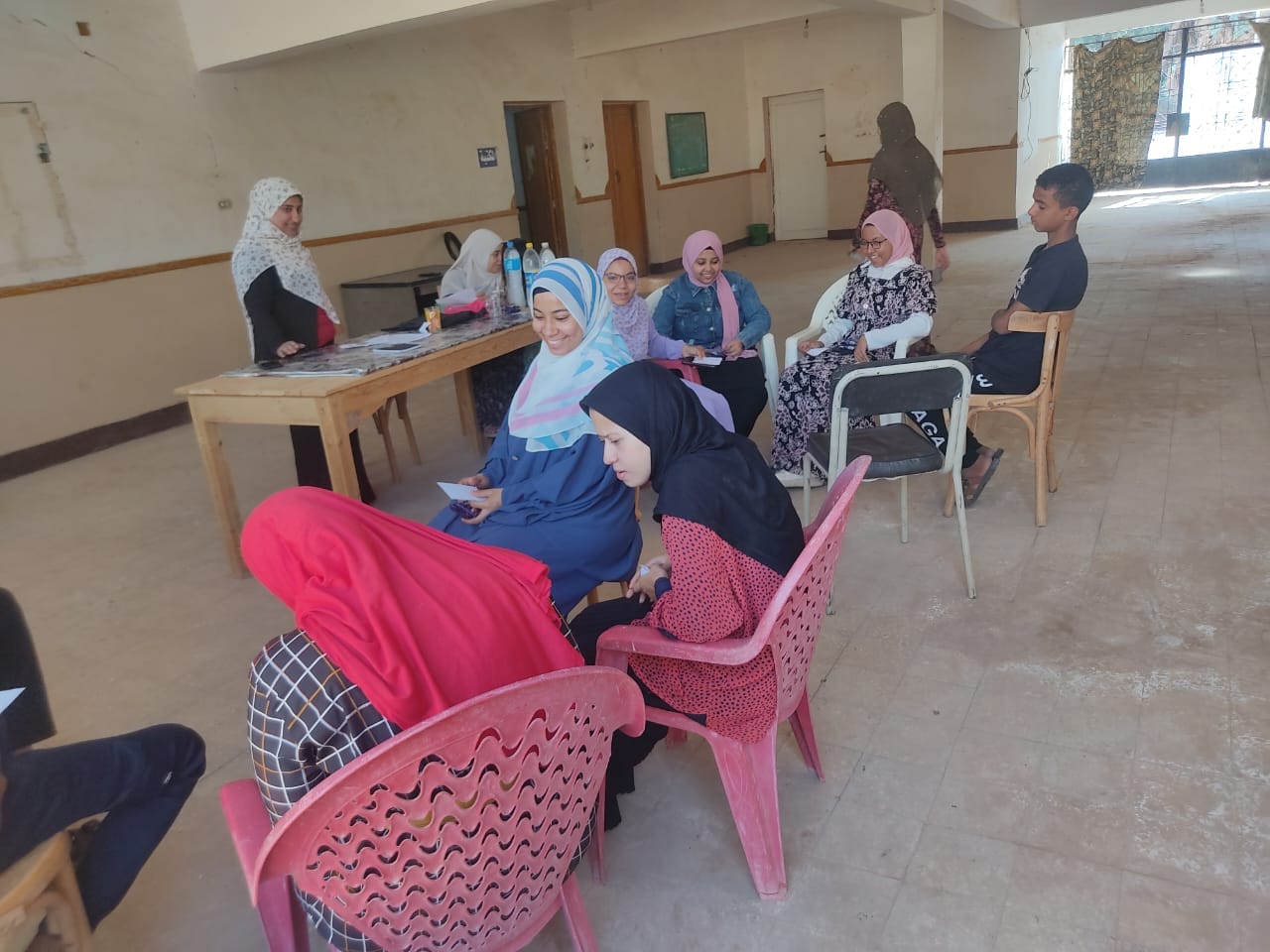 اداره تمكين الشباب بمديريه الشباب والرياضه بالوادي الجديد تنظم مبادرة 