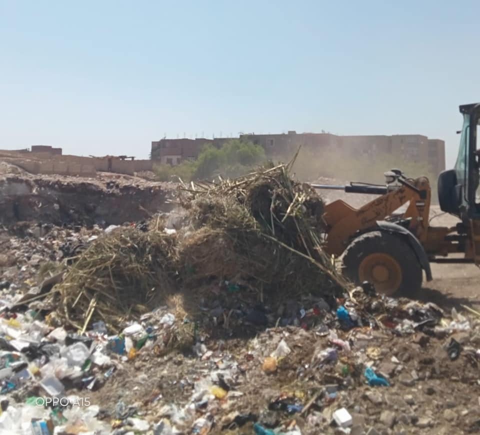 إستمرار وتكثيف أعمال النظافة بنطاق مركز ومدينة الغنايم