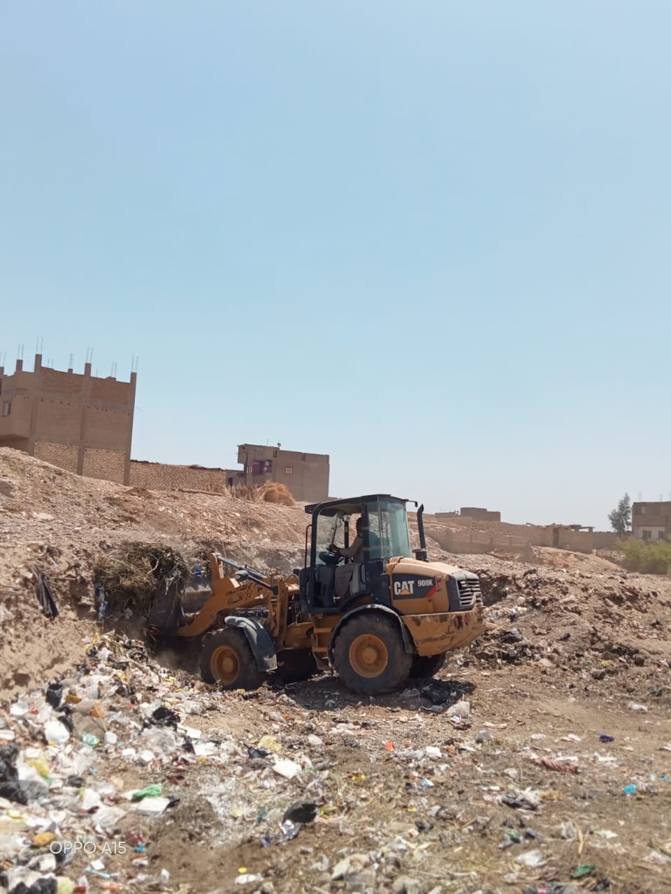 إستمرار وتكثيف أعمال النظافة بنطاق مركز ومدينة الغنايم