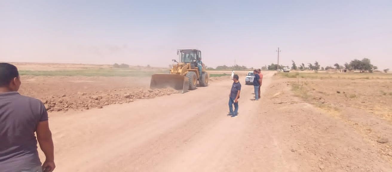 رصد وازالة فورية للتعديات علي اراضي الدوله بمركز باريس في الوادي الجديد