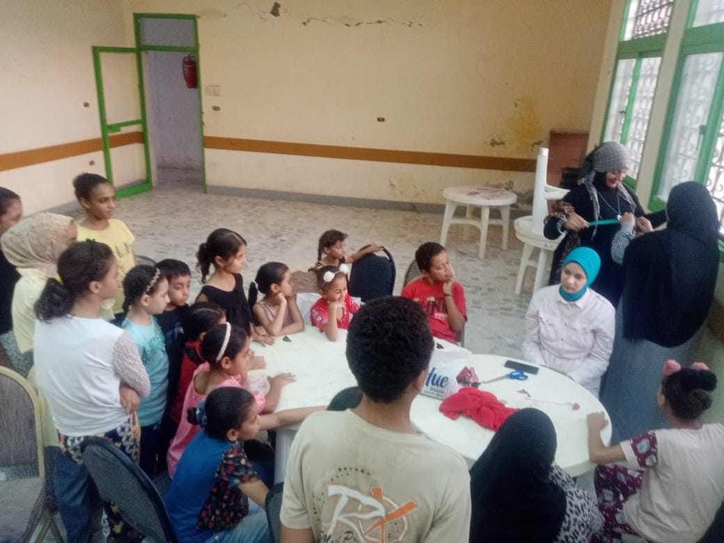  فعاليات ورش التفصيل والخياطة بثقافة أسيوط الجديدة