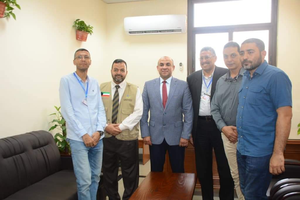 دعم مستشفى الإصابات بجامعة أسيوط من الكويت بمليون وأربعمائة ألف جنيه مصري