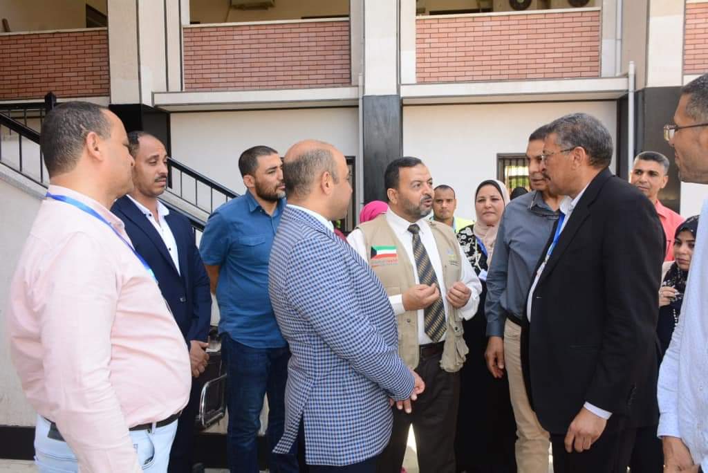 دعم مستشفى الإصابات بجامعة أسيوط من الكويت بمليون وأربعمائة ألف جنيه مصري
