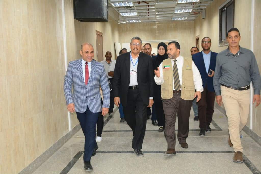 دعم مستشفى الإصابات بجامعة أسيوط من الكويت بمليون وأربعمائة ألف جنيه مصري
