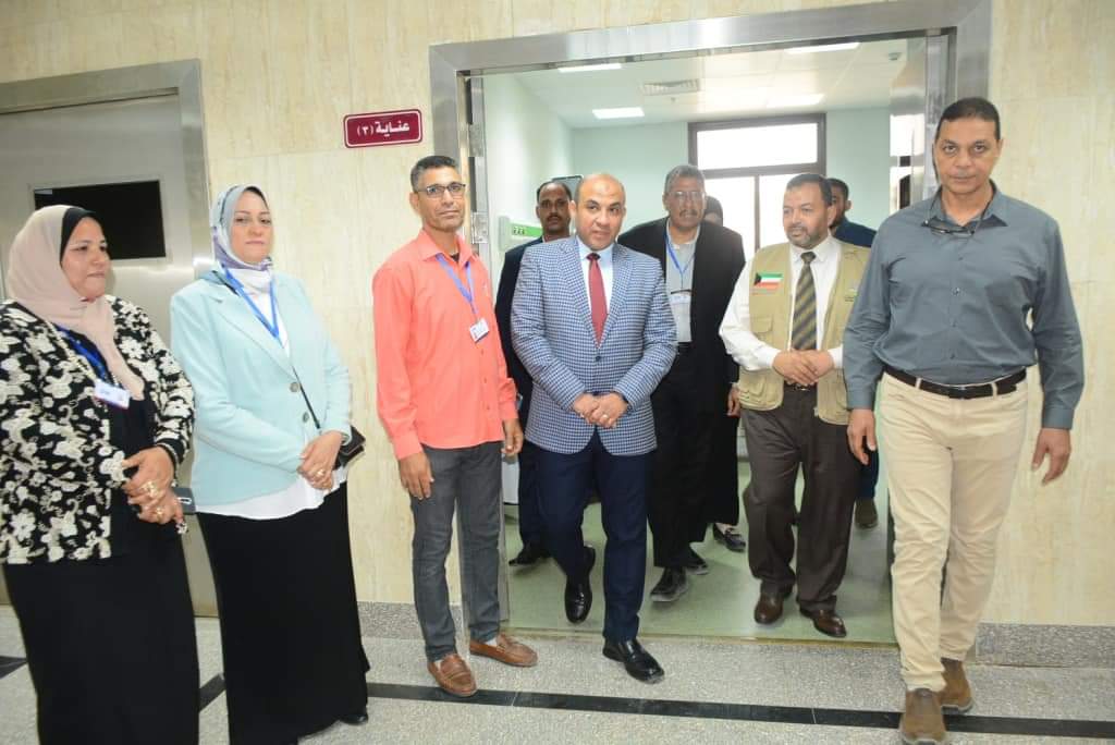 دعم مستشفى الإصابات بجامعة أسيوط من الكويت بمليون وأربعمائة ألف جنيه مصري