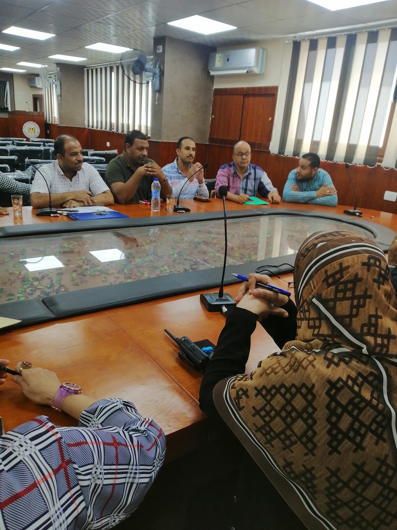 مجلس مدينة ومركز اسيوط يقوم بخطة الإخلاء في حالة الطوارئ