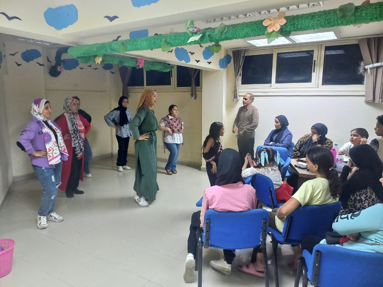 ورشة إعداد الممثل لمسرح الطفل بقصر ثقافة أسيوط