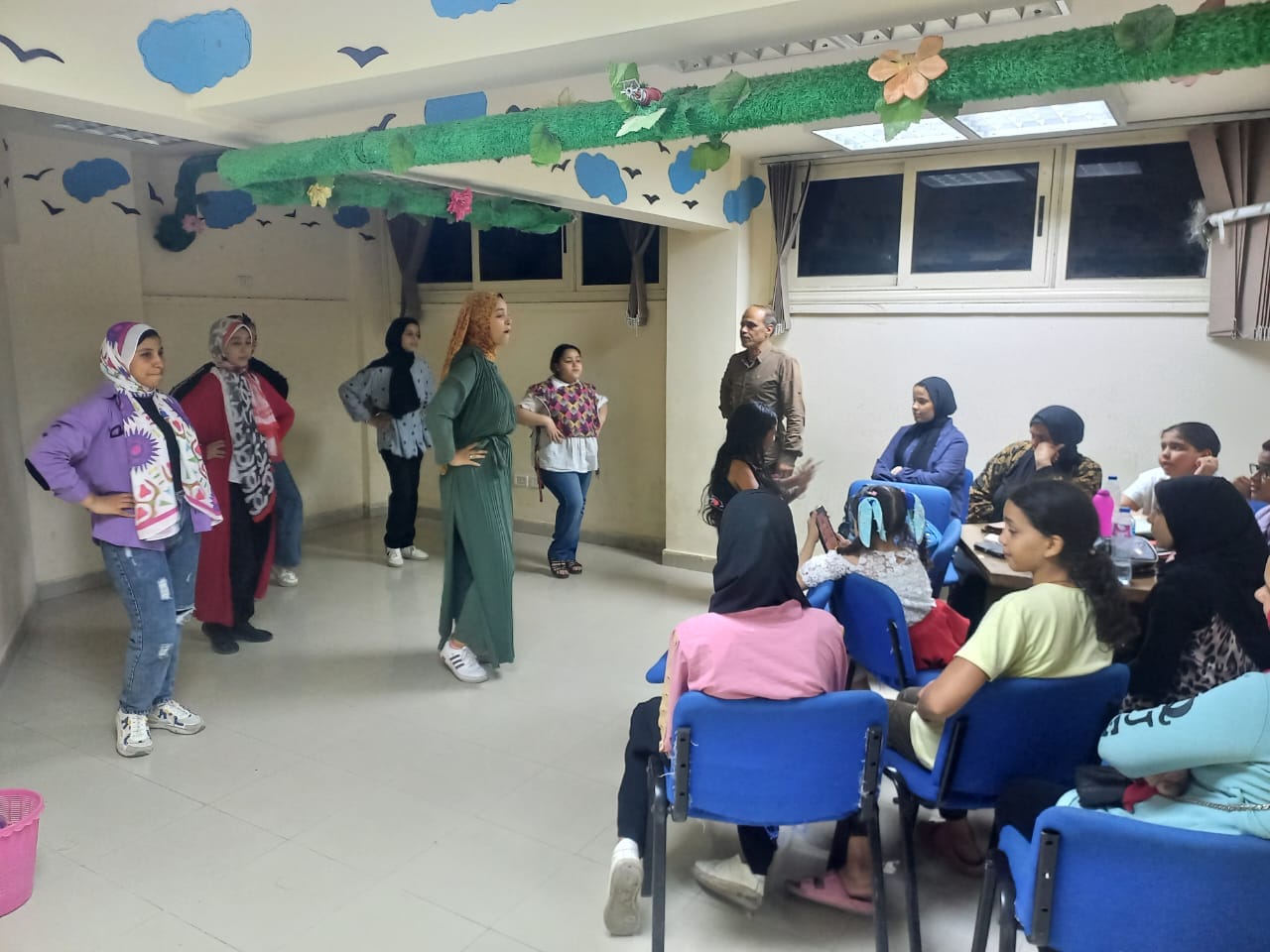 ورشة إعداد الممثل لمسرح الطفل بقصر ثقافة أسيوط