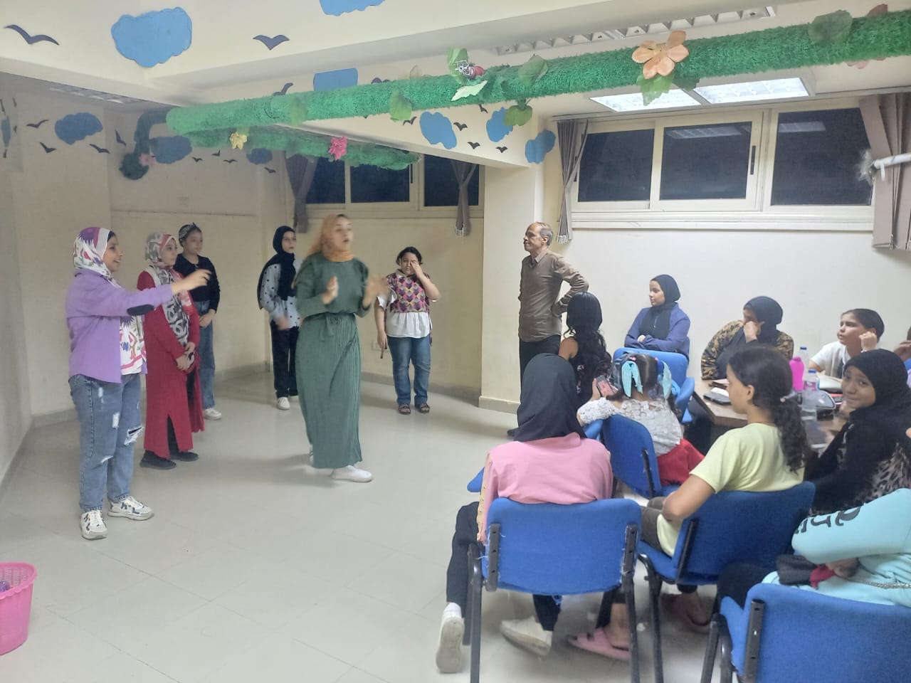 ورشة إعداد الممثل لمسرح الطفل بقصر ثقافة أسيوط