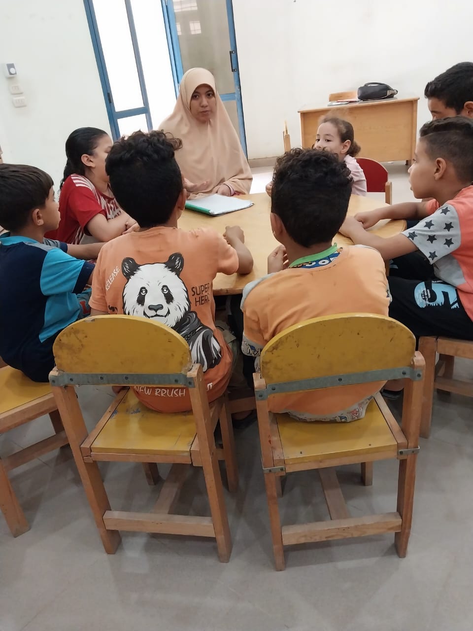 ورشة حكي للأطفال بعنوان 