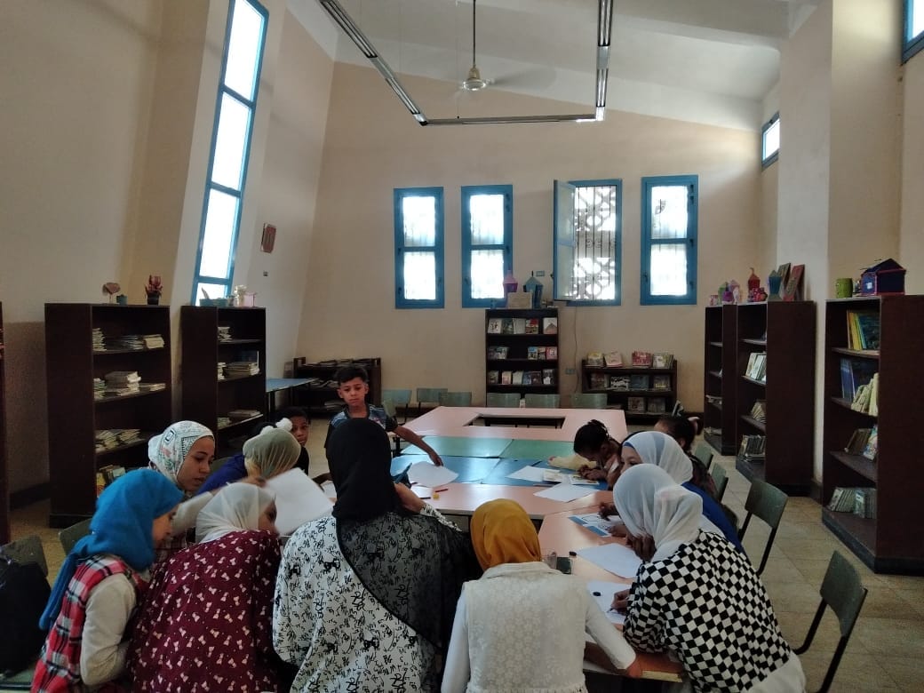 ورشة فنية للأطفال بثقافة ريفا