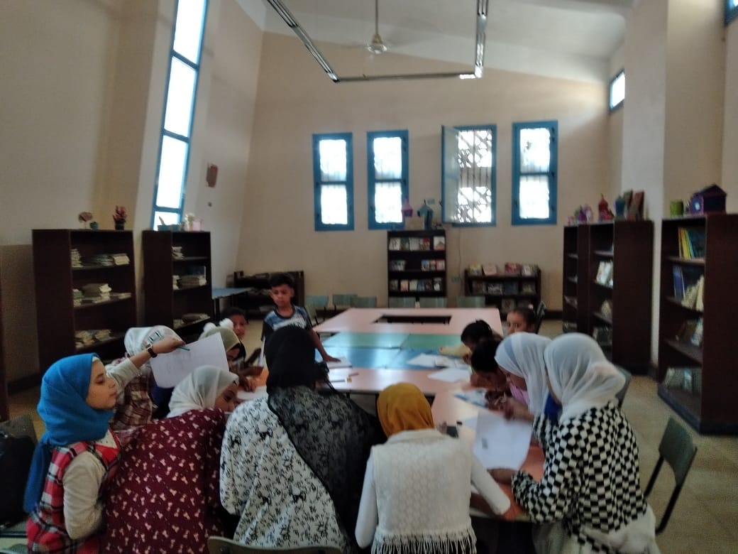 ورشة فنية للأطفال بثقافة ريفا