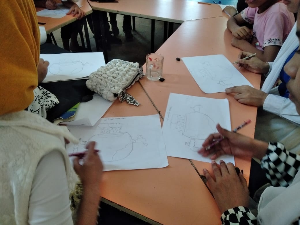 ورشة فنية للأطفال بثقافة ريفا