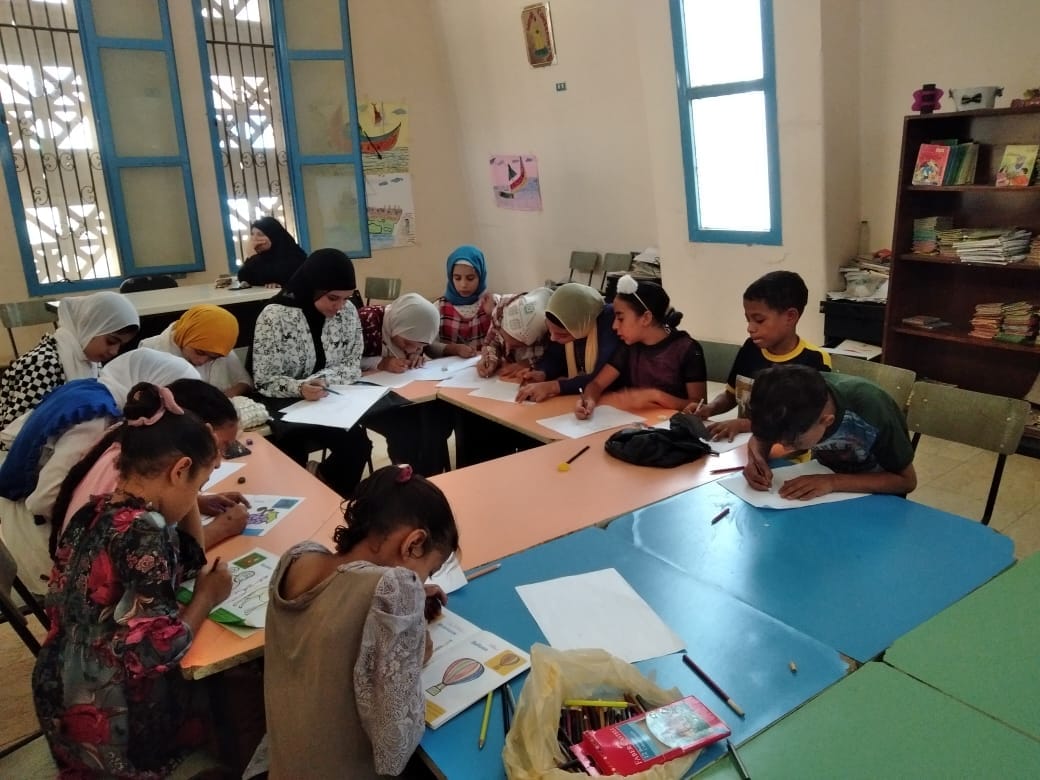 ورشة فنية للأطفال بثقافة ريفا