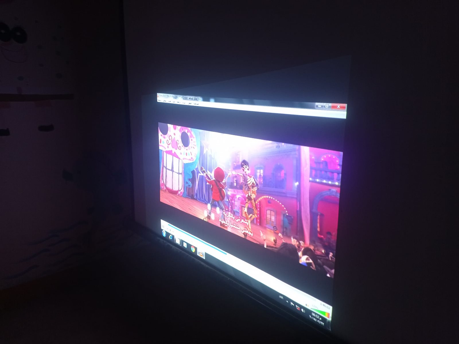 عرض سينما اطفال في قصر ثقافة الطفل بالخارجة