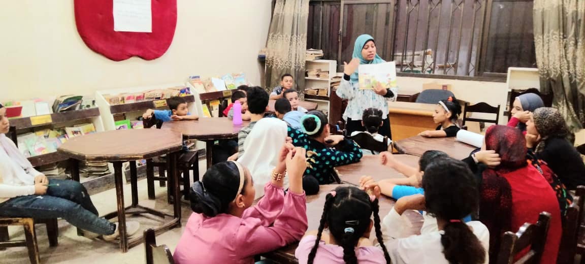 قصر ثقافة أحمد بهاء الدين للطفل في محافظة أسيوط ينظم ورشة حكي