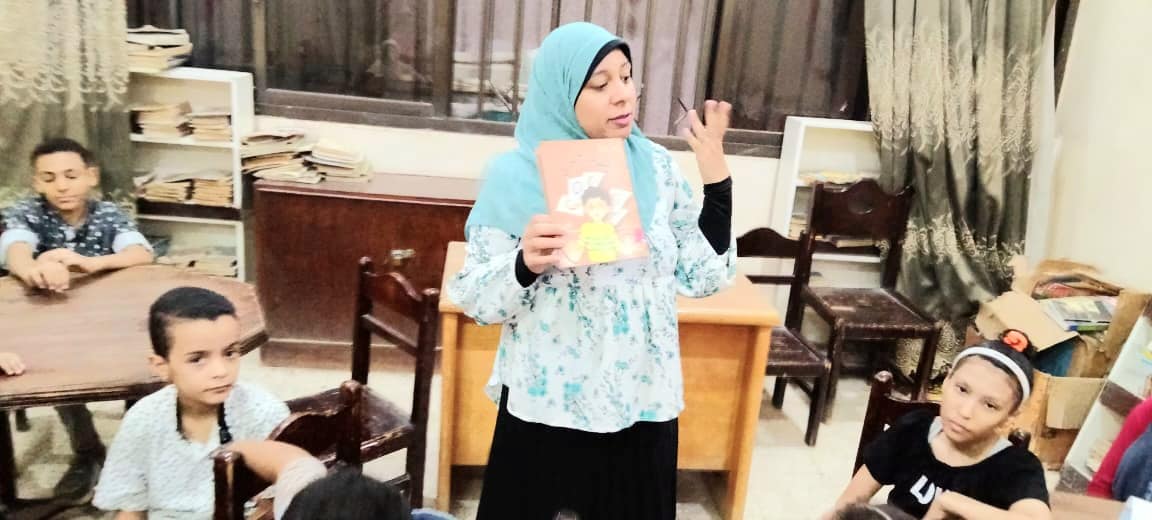 قصر ثقافة أحمد بهاء الدين للطفل في محافظة أسيوط ينظم ورشة حكي