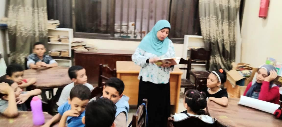 قصر ثقافة أحمد بهاء الدين للطفل في محافظة أسيوط ينظم ورشة حكي