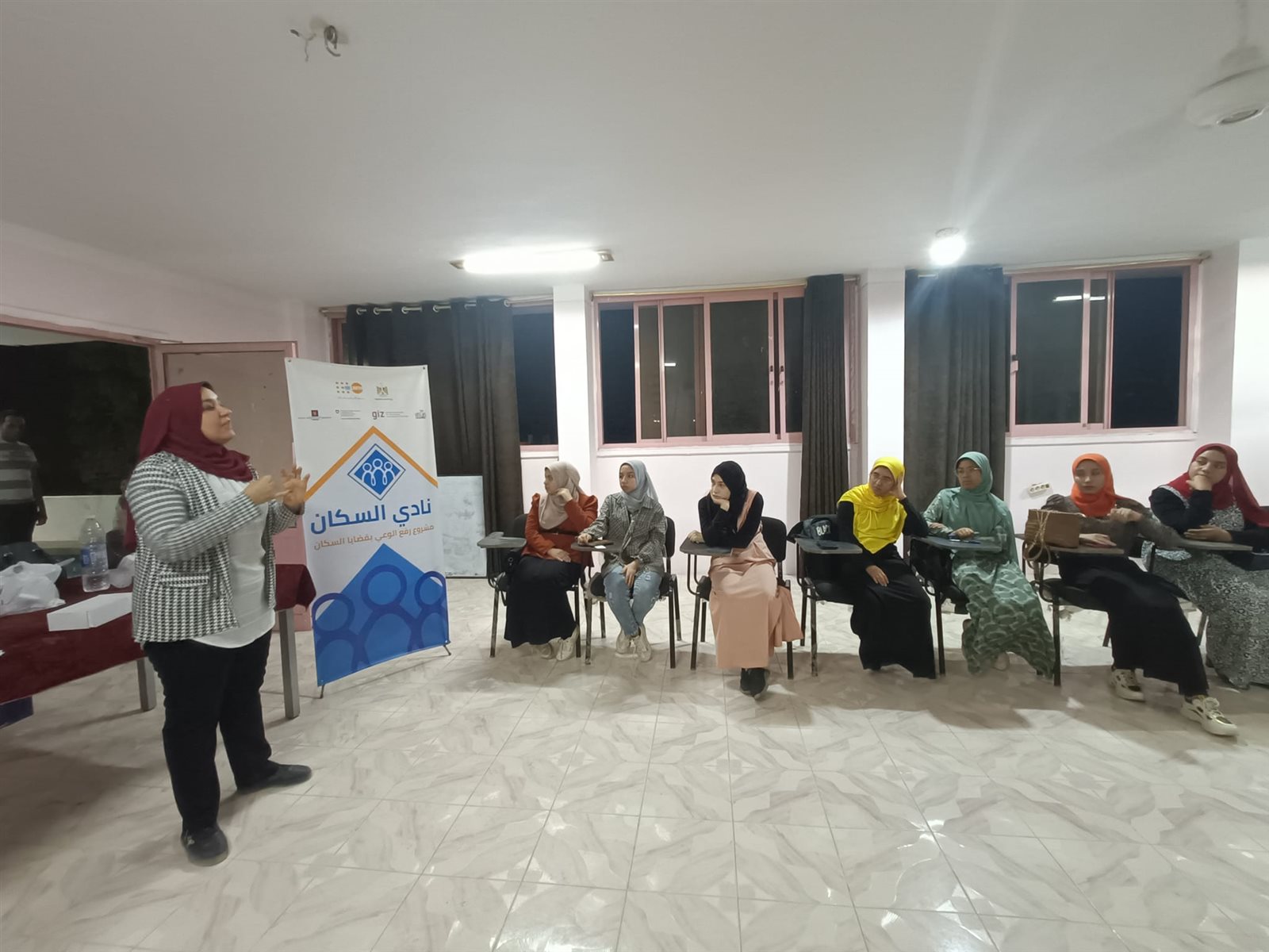 مديريه الشباب والرياضه تطلق جلسه تفاعليه عن تنظيم الاسره بمركز شباب الخارجه