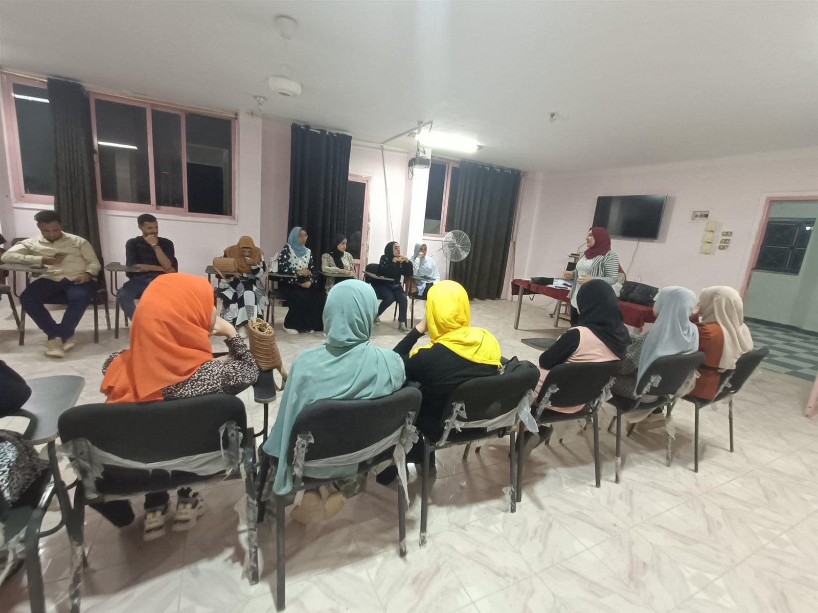 مديريه الشباب والرياضه تطلق جلسه تفاعليه عن تنظيم الاسره بمركز شباب الخارجه