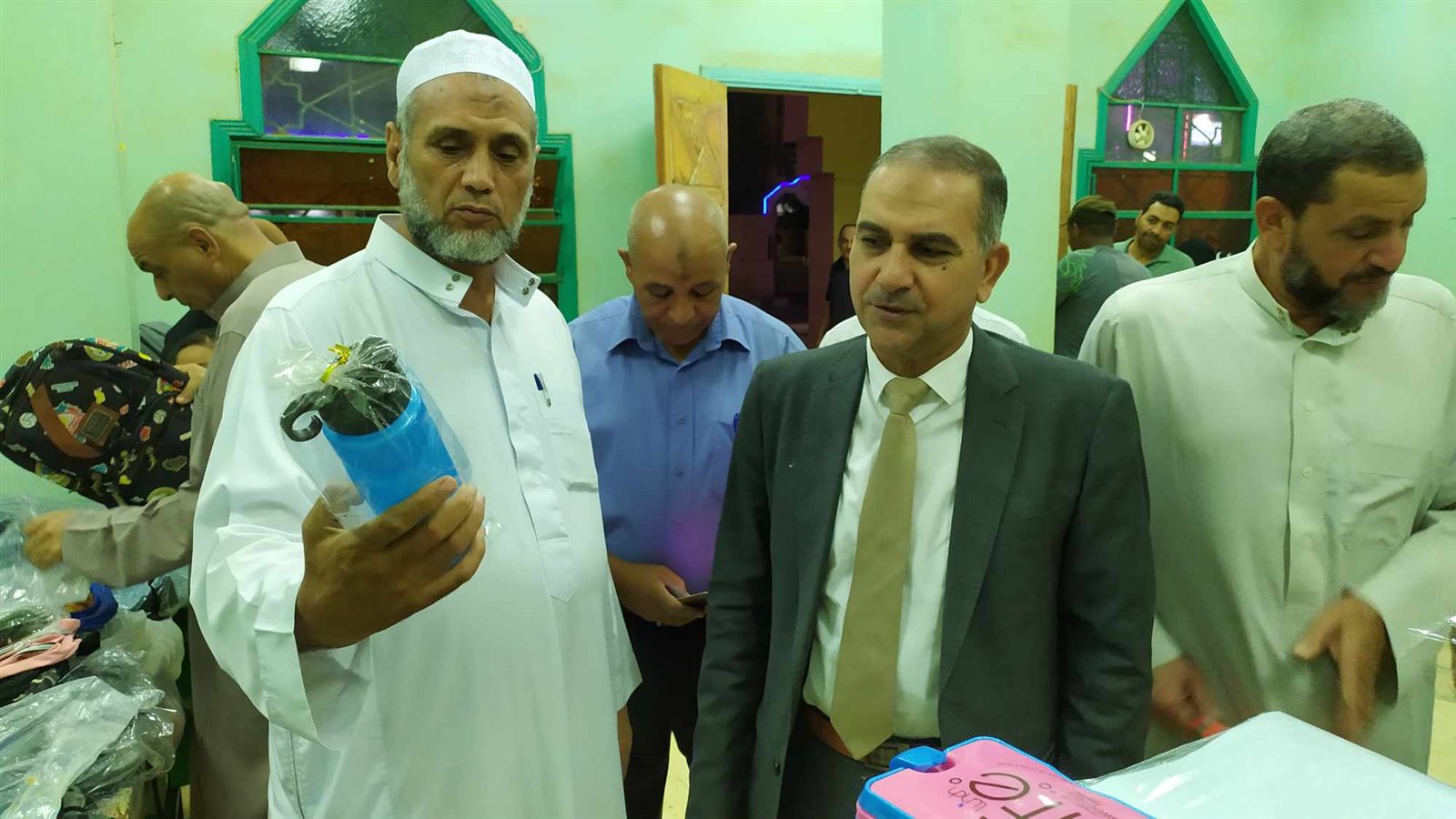 افتتاح معرض الجمعية الشرعية السنوي لمستلزمات المدارس بالداخلة