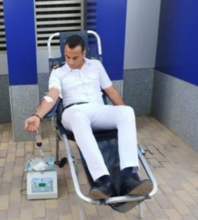 مديرية امن الوادي الجديد تطلق حملة للتبرع بالدم