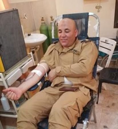 مديرية امن الوادي الجديد تطلق حملة للتبرع بالدم