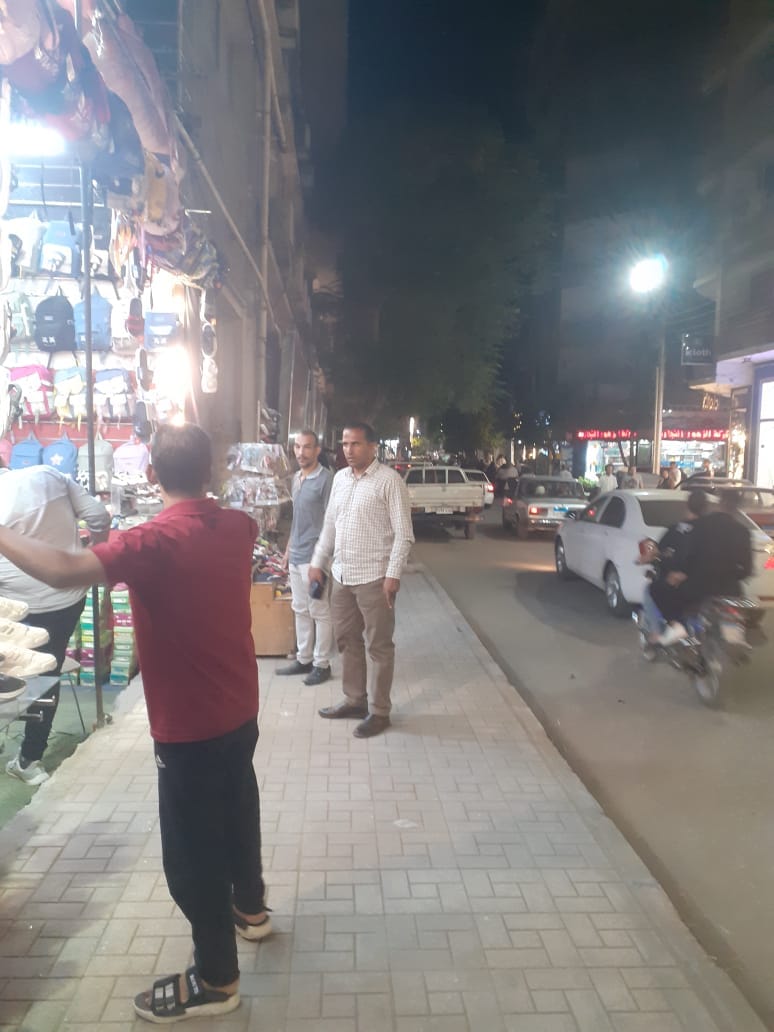 حملة مكبرة لرفع الاشغالات وجميع الأعمال والعوائق الموجودة في حي شرق اسيوط