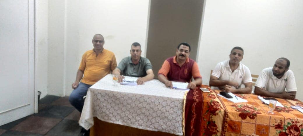 قطار الجمعيات العمومية بمنفلوط يصل مركز شباب بنى شقير