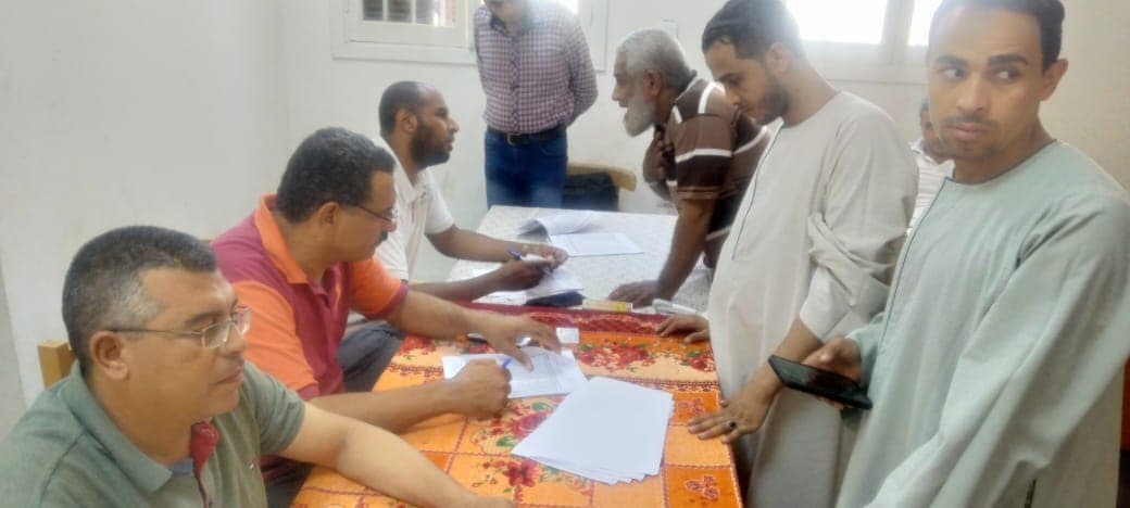 قطار الجمعيات العمومية بمنفلوط يصل مركز شباب بنى شقير