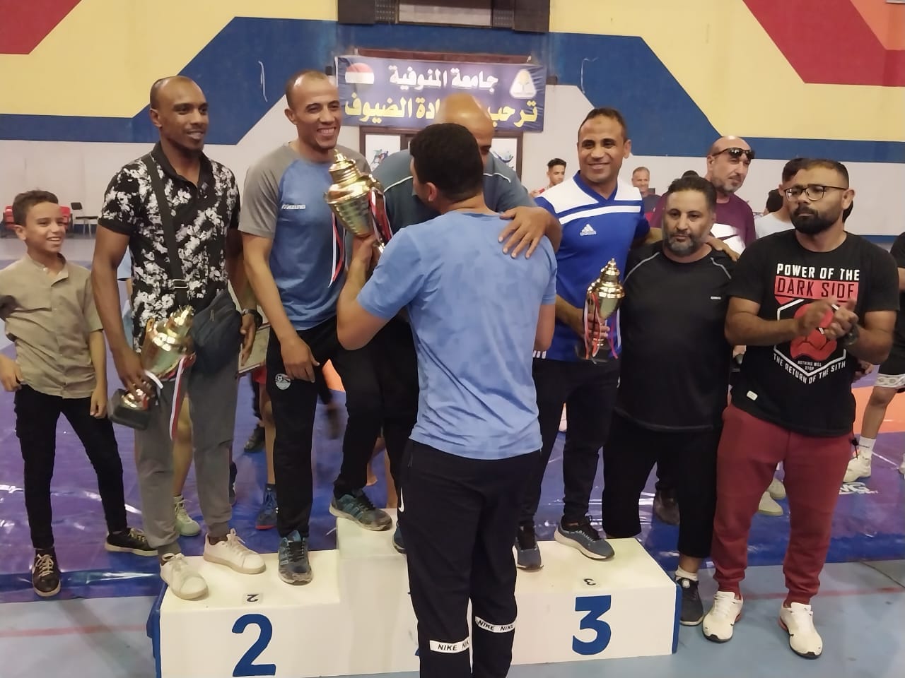 بطوله الجمهوريه للمصارعة الحرة نااشئو اسيوط يحصدون أول الجمهورية