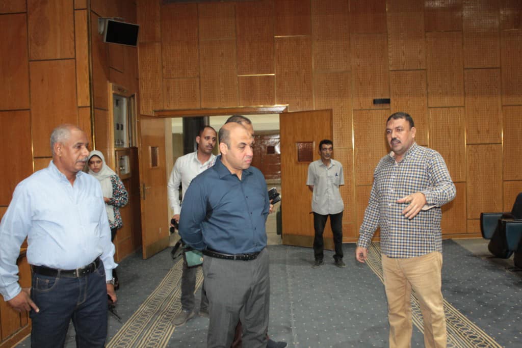 تطوير ورفع كفاءة قاعات المؤتمرات بجامعة أسيوط