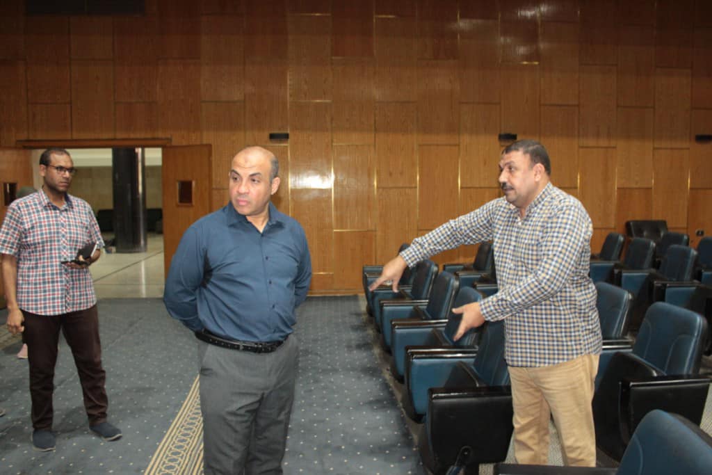 تطوير ورفع كفاءة قاعات المؤتمرات بجامعة أسيوط